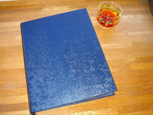 メニューブック表紙 青 A4 1冊 MF-3NB