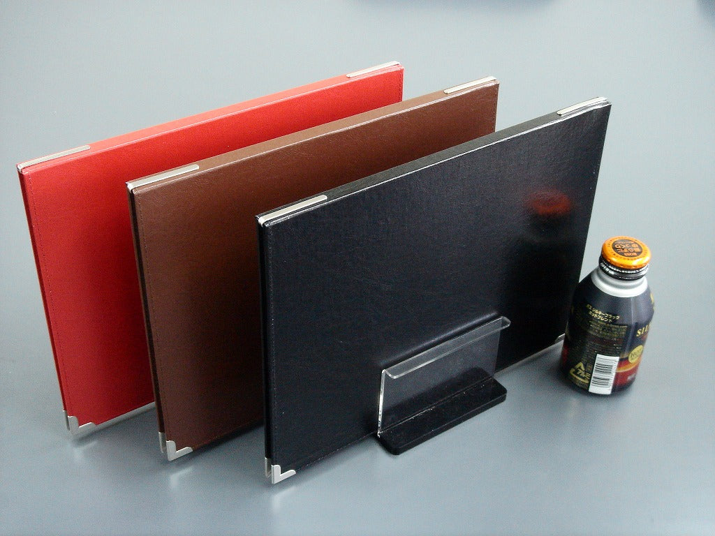 メニューブック A4 【ハードタイプ PU】リフィル2枚付き