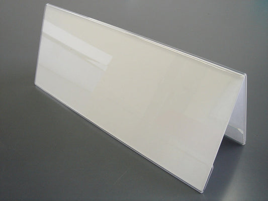 200mm幅 V型 アクリル製 カードスタンド / カード立て