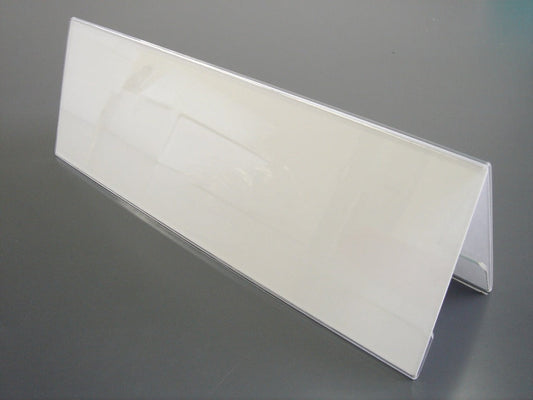 250mm幅 V型 アクリル製 カードスタンド / カード立て