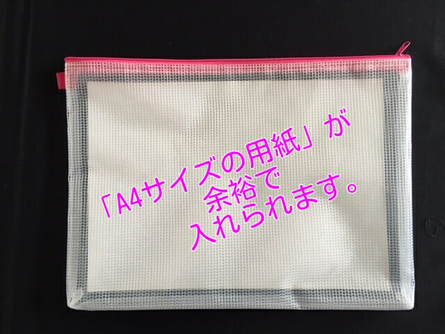 メッシュケース A4サイズ EVA製 1枚