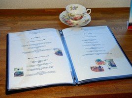 A4サイズ用 メニューブック リフィル オレフィン製 1枚