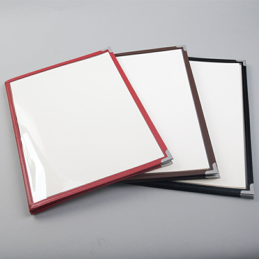 10ページ クリアタイプ メニューブック A4