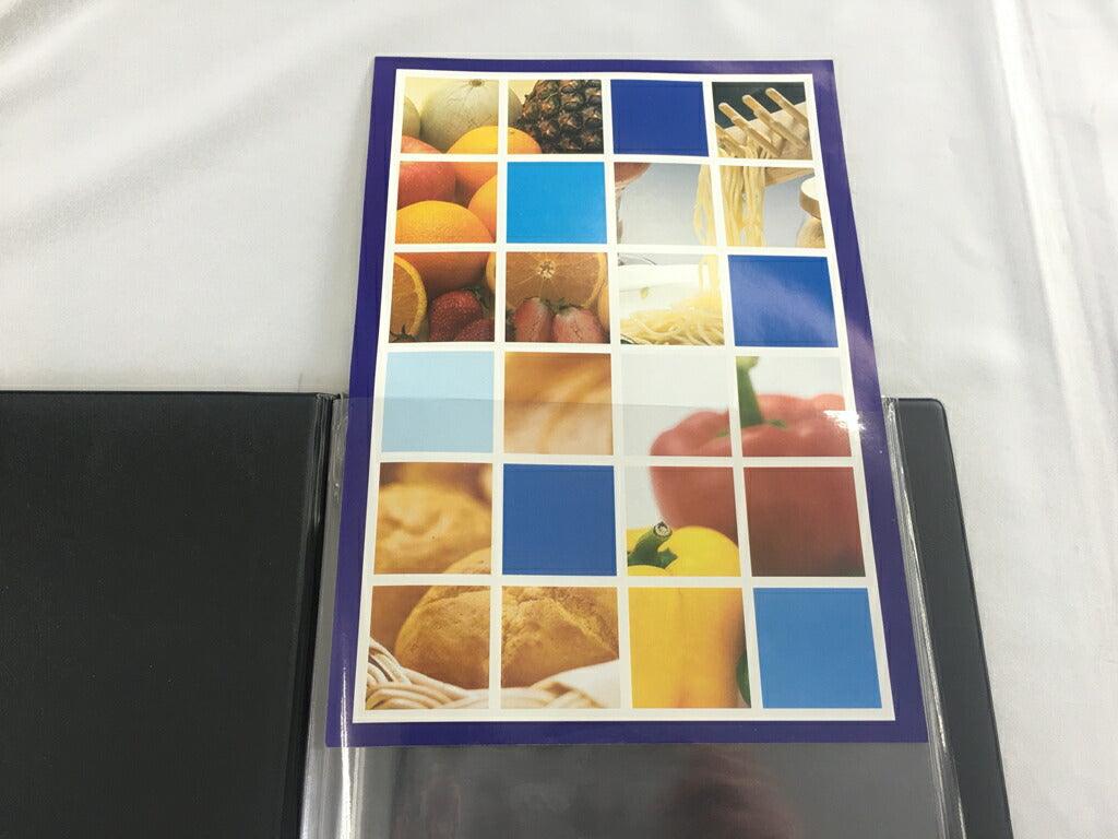 抗菌PVC製メニューリフィル A4 透明 5枚入