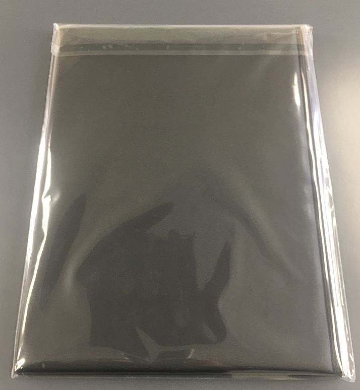 抗菌PVC製メニューブック A4 黒 リフィルタイプ