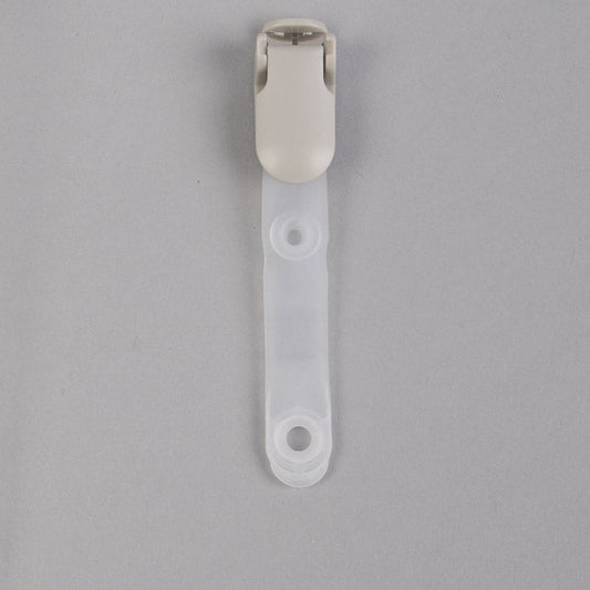 バンドクリップ 1パック10個入り 安全ピンなし 樹脂製ベルト