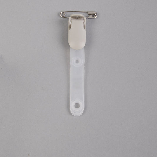 バンドクリップ 1パック10個入り 安全ピン付き 樹脂ベルト