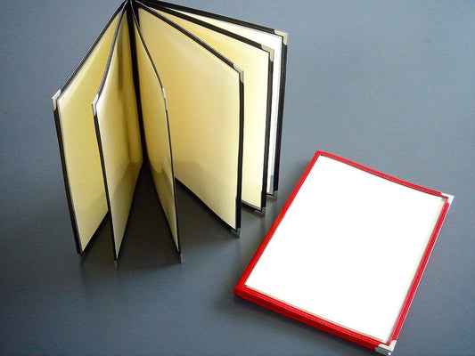 12ページ クリアタイプ メニューブック A4