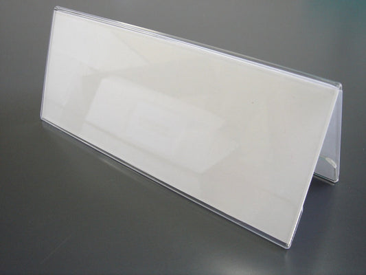 150mm幅 V型 アクリル製 カードスタンド / カード立て
