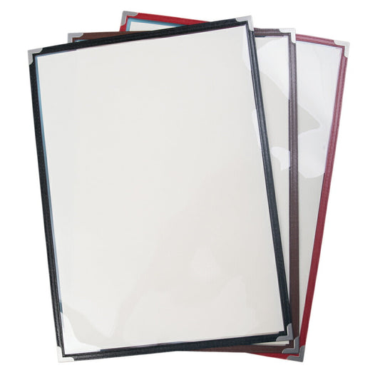 4ページ クリアタイプ メニューブック B4