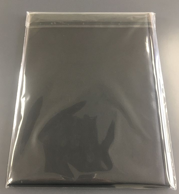 抗菌PVC製メニューブック　A4 黒　リフィルタイプ